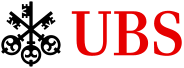 UBS logo image description three key symbol with red text